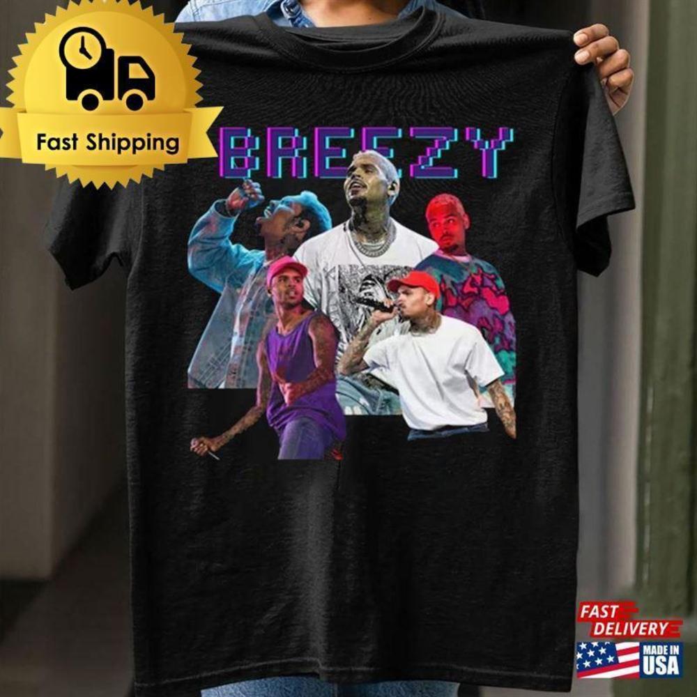 Chris Brown Short Sleeve Tee Tour With Dates Unisex Shirt Classic
